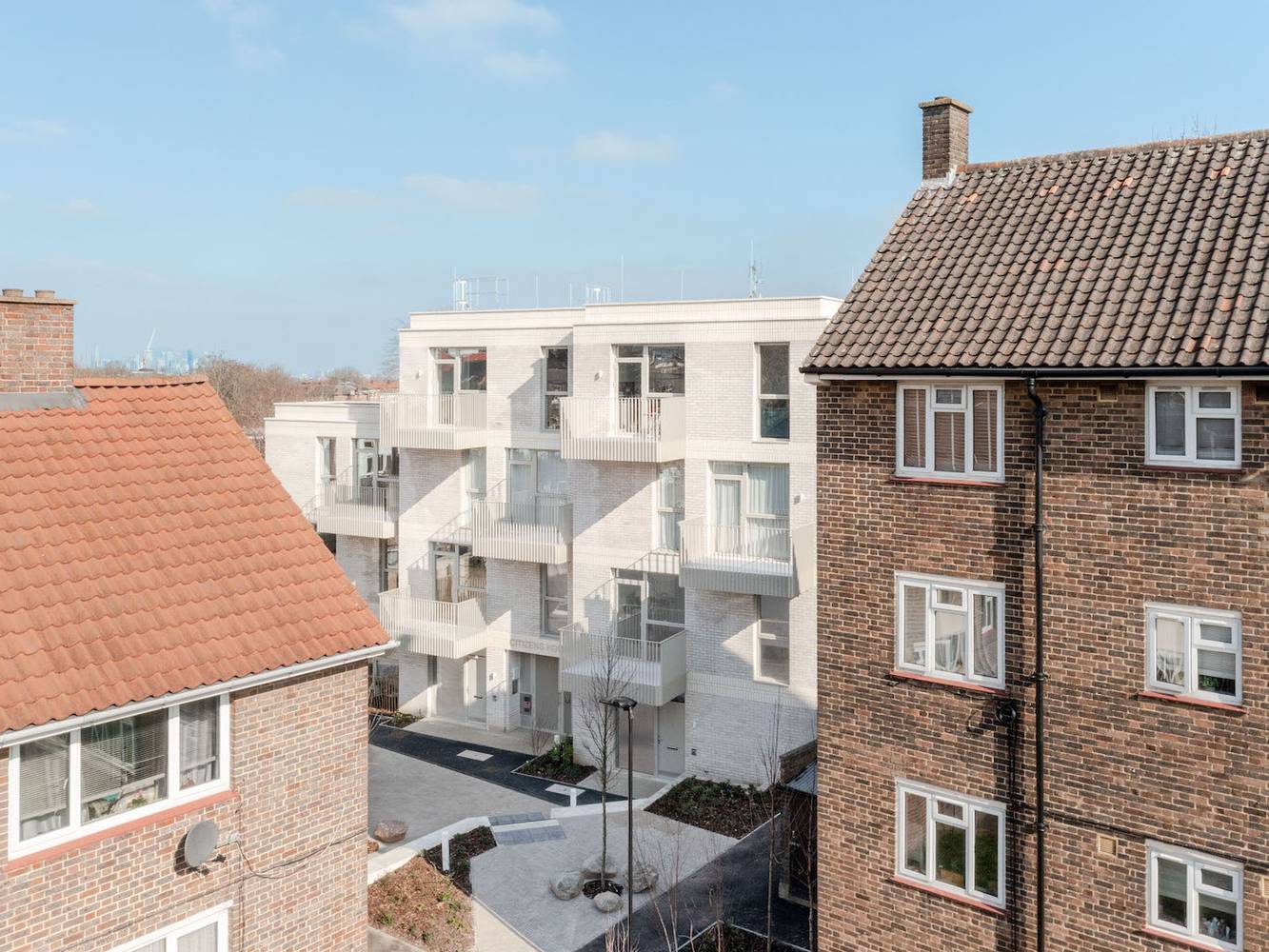 Citizens House Arial View. French + Tye